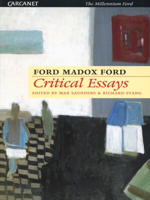 cover image of Critical Essays of Ford Madox Ford